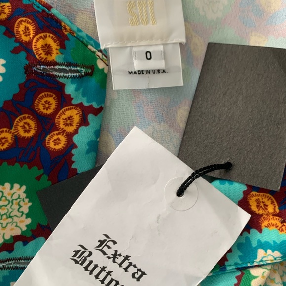 Anna Sui posy crepe dress NWT - Picture 2 of 3